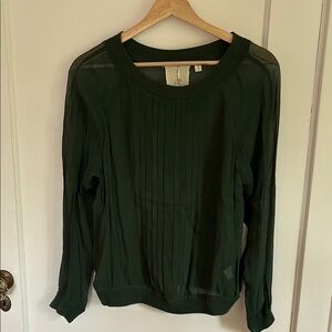 Elegant Green Women's Top